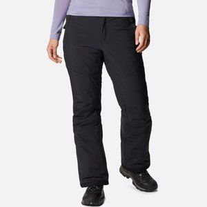 NWOT Columbia Kick Turner Black Insulated Ski / Snow Pants Women's (L)